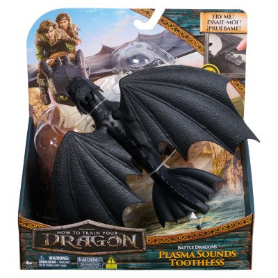 Figurka How to Train Your Dragon - Toothless with Sounds, 30 cm – Sleviste.cz