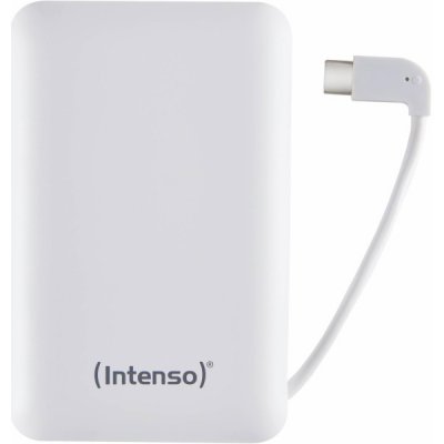 Intenso powerbanka XC10000 bílá +USB-A na typ-C kabel 10000 mAh – Zbozi.Blesk.cz