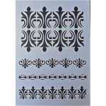 Daily Art Šablona plastová Vintage ornamenty A5 – Zboží Mobilmania