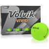 Golfový míček Volvik Vivid zelená 3 ks