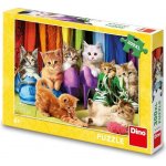 Dino XL Barevná koťátka 300 dílků – Hledejceny.cz