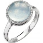 Evolution Group Stříbrný prsten s pravým aquamarinem 15022.3 – Zboží Mobilmania