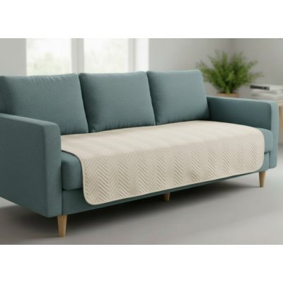 Mybesthome Přehoz na sedačku pohovku SAMUEL krémová 170x210 cm – Sleviste.cz