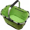Nákupní taška a košík Skládací košík zelený 42x28x23 cm