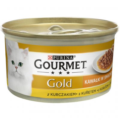 Gourmet Gold cat Sauce Delight Minifiletky kuře 85 g – Zboží Mobilmania