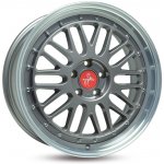 Keskin kt22 8x18 5x100 ET30 titan grey lip polished – Sleviste.cz