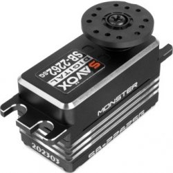 SAVOX SB-2262SG BRUSHLESS HiVolt Digitální servo LOW PROFILE 32kg-0,065s/60°