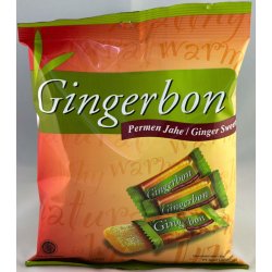 Indonésie Gingerbon zázvorové bonbony 125 g