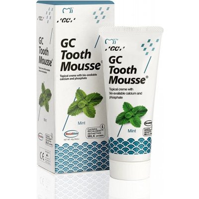 GC Tooth Mousse dentální krém, máta, 40 g – Zbozi.Blesk.cz