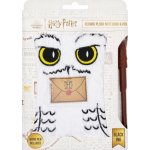 CurePink Poznámkový A5 blok s propiskou Harry Potter Hedvika 14,8 x 21 cm HP713524 – Zboží Živě