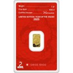 Argor-Heraeus zlatý slitek Rok Hada 2025 1g – Zboží Dáma