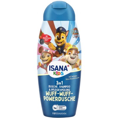 ISANA Kids Sprchový gel 3v1 Tlapková patrola 300 ml – Zboží Dáma