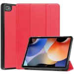 Protemio 73016 LEATHER Zaklápěcí kryt pro Oscal Pad10 červený – Zboží Mobilmania