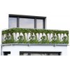 Stínící textilie Maximex Zelená plastová balkonová zástěna 500x85 cm