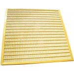 Holtermann Mateří mřížka žlutý litý plast 435x435 mm – Hledejceny.cz