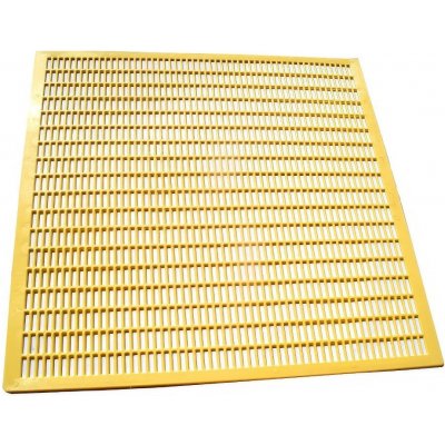 Holtermann Mateří mřížka žlutý litý plast 435x435 mm – Hledejceny.cz