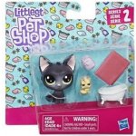 Hasbro Littlest Pet Shop Maminka s miminkem a doplňky Jade Catkin a Kittylina Scrapper – Hledejceny.cz