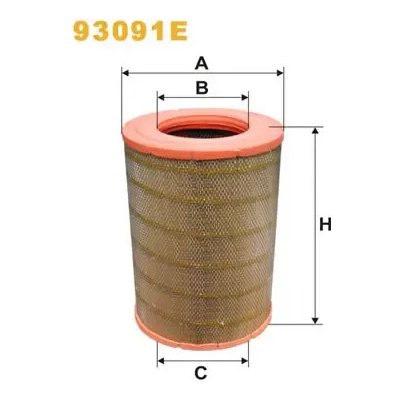 WIX FILTERS Vzduchový filtr WXF 93091E – Hledejceny.cz