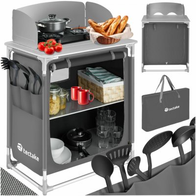 tectake 402921 kempinková kuchyň 76x53,5x107cm – Zboží Mobilmania