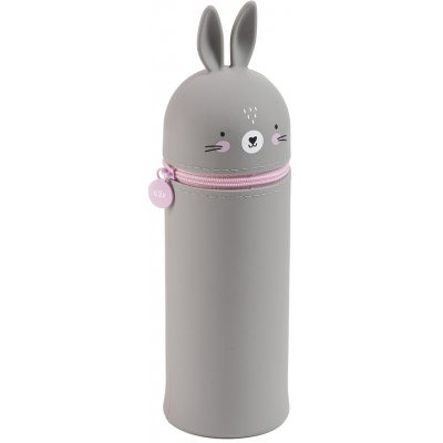 Miquelrius B2F se zipem Little Pets králík šedý – Sleviste.cz