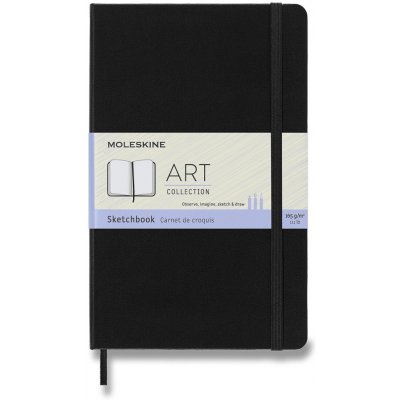 Moleskine Skicář tvrdé desky černý – Zboží Dáma