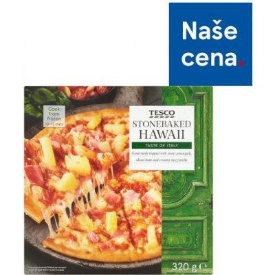 Tesco Stonebaked Hawaii pizza 320 g – Zboží Dáma