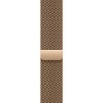 Apple Watch 46mm zlatý milánský tah - M/L MXMR3ZM/A – Zboží Živě