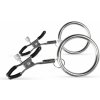 SM, BDSM, fetiš Easytoys Nipple Clamps With Large Rings Fetish Collection