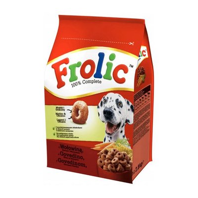 Frolic Polo hovězí maso 3 x 2,8 kg
