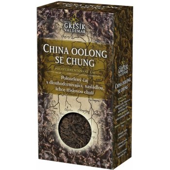 Grešík Čaje 4 světadílů zelený čaj China Oolong Se Chung 70 g