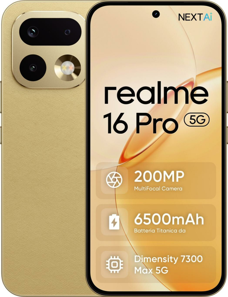 realme 16 Pro 8GB/256GB Master Gold na Heureka.cz