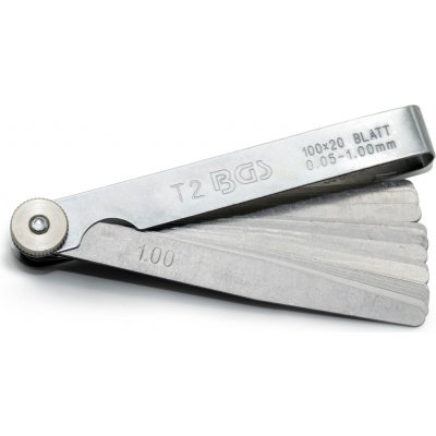 BGS Spárové měrky 20 plátků 0,05 ÷ 1,0 mm BGS103083 – Hledejceny.cz