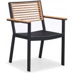 Higold Zahradní jídelní židle York Dining Arm Chair Black/Black – Zboží Mobilmania