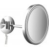 Kosmetické zrcátko Emco Cosmetic Mirrors Pure 109406008 LED nástěnné kulaté chrom