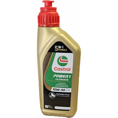 Castrol Power 1 Ultimate 4T 10W-50 1 l – Zboží Mobilmania