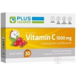 Plus Lékárna Vitamin C 1000 mg s postupným uvolňováním 30 tablet – Hledejceny.cz