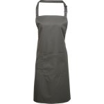 Premier Zástěra Colours PR 154 s laclem a kapsou na břiše COT39015467099-dark grey Šedá tmavá – Hledejceny.cz