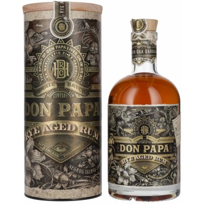 Don Papa Rye Aged 45% 0,7 l (tuba) – Zboží Dáma