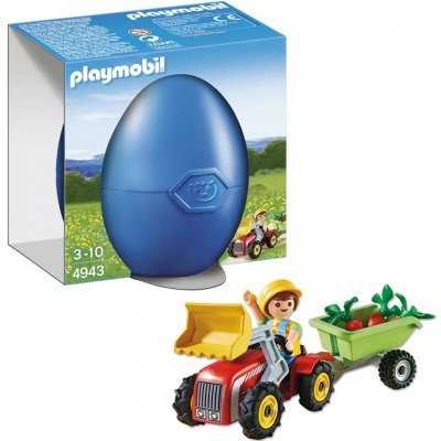 Playmobil 4943 chlapec s traktorem – Zbozi.Blesk.cz