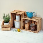 Kesper Bedýnka dřevěná 40 x 30 x 23 cm – Sleviste.cz