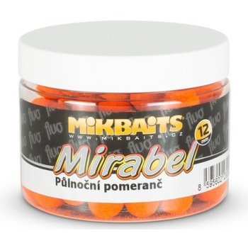 MIKBAITS Fluo boilies Mirabel Sladká kukuřice 150ml 12mm