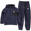 Nike Winger Tracksuit Junior Boys Black Grey