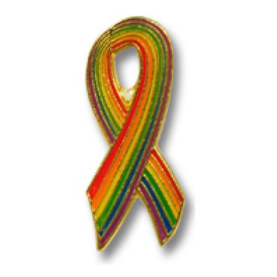 Odznak (pins) 19mm duhová vlajka LGBT Stuha vertikální - barevný – Hledejceny.cz