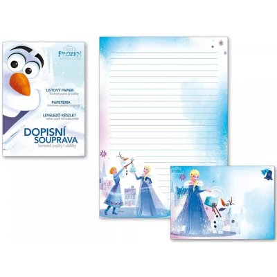 MFP paper s.r.o. Dopisní souprava LUX Frozen Olaf – Zbozi.Blesk.cz