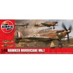 Airfix Classic Kit letadlo A05127A Hawker Hurricane Mk.1 1:48 – Zboží Mobilmania