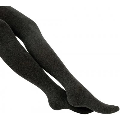 Dámské bavlněné punčocháče Melanga šedá – Zboží Mobilmania