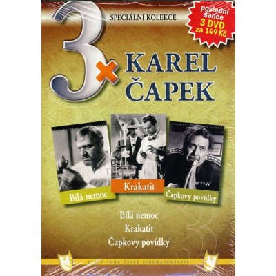 Karel Čapek DVD – Zbozi.Blesk.cz