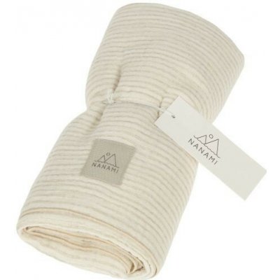 Nanami Swaddle Stripe Light Naturel – Hledejceny.cz