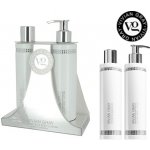 Vivian Gray White Crystals Luxusní sprchový gel 250 ml + tělové mléko 250 ml dárková sada – Zboží Dáma