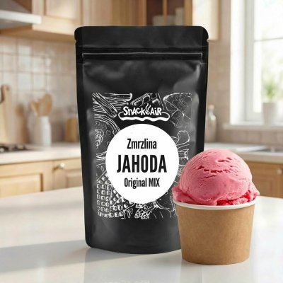 SnackAir Směs na zmrzlinu Jahoda 400 g – Zboží Dáma